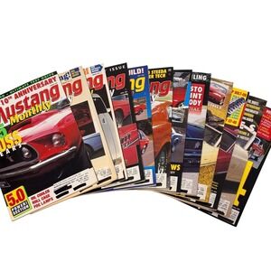 Mustang Monthly Magazine Lot 1994 Full Year Ford Saleen Boss 302 429